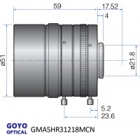 2/3-inch Format Ultra-High Resolution 5 Megapixel Lens